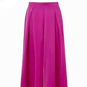 Vibrant Magenta wrinkle palazzo